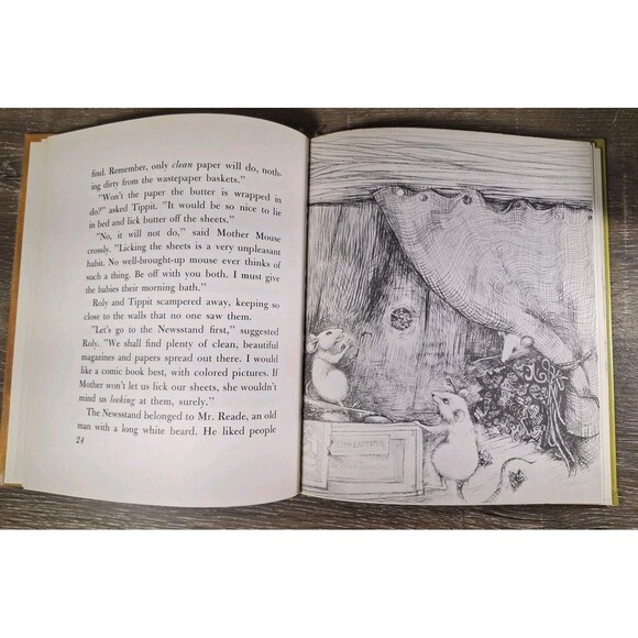 Roly The Railroad Mouse by Ruth Ainsworth (1969 vintage) Weekly Reader Hardcover - Picture 6 of 7